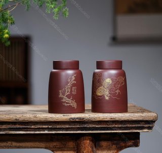 品名：精美茶倉。泥料：原礦優質紫泥