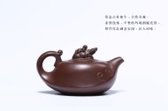 《牧?！芬伺d紫砂壺全手工紫泥